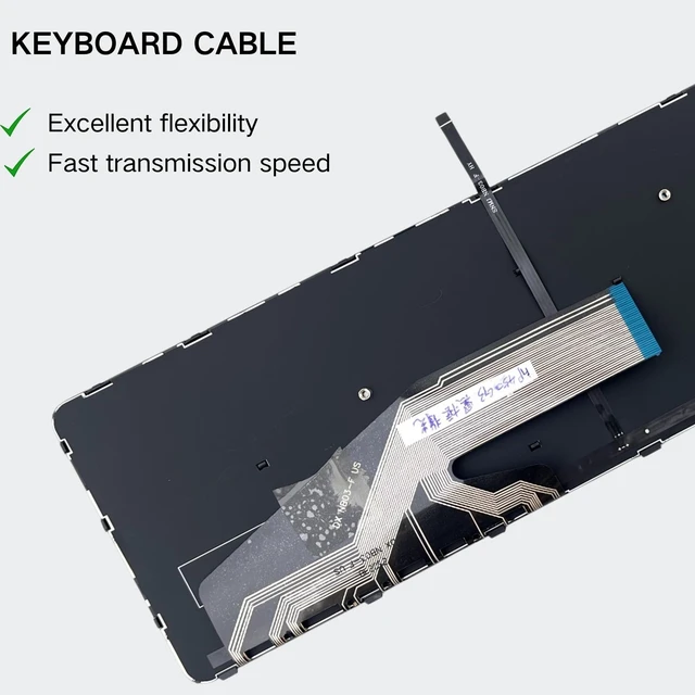 Alt view image 3 of 6 - TLBTEK Backlight Keyboard Replacement Compatible with HP ProBook 450 G3 455 G3 470 G3 650 G2 655 G2 650 G3 655 G3 450 G4 455 G4 470 G4 Series Laptop 827028-031 827029-031 831021-211