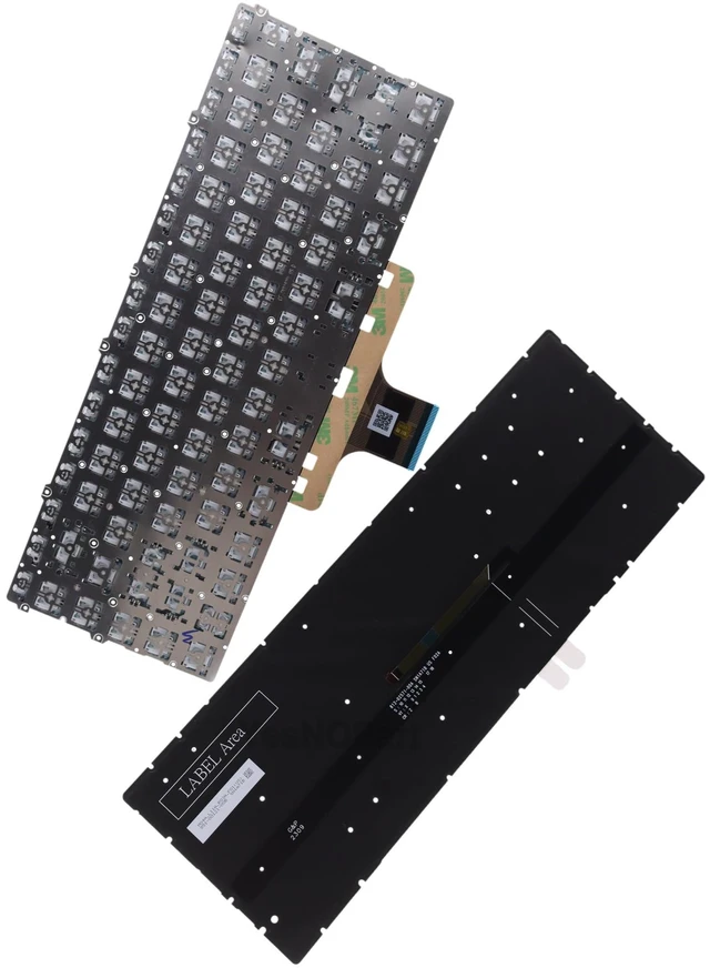 Alt view image 4 of 5 - YESNOPART Laptop Backlit Keyboard Replacement for HP Envy X360 15-EW 15-EY 15Z-EY000 15t-EW000 15-EW0013DX 15-EY0023DX - Silver