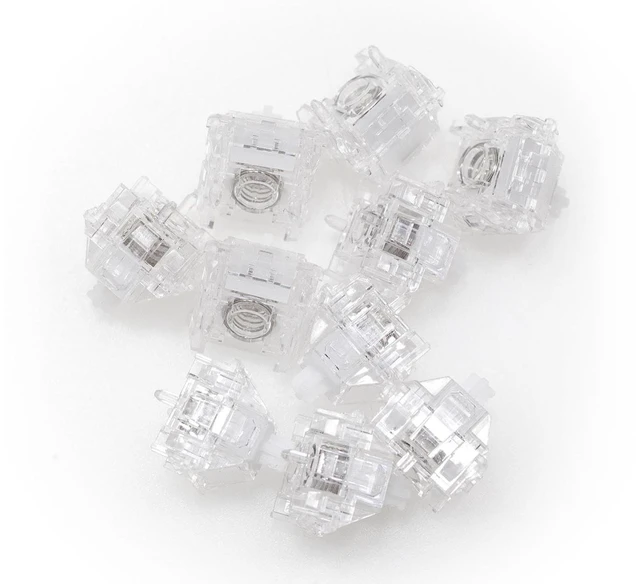 Alt view image 3 of 6 - KPREPUBLIC UR Ice Magnetic Ultra Switch Linear for Keyboard 35g 50g 100m 3.5mm PC POM 700Gs Factory Pre Lubed (UR Ice Magnetic Ultra Switch x70)