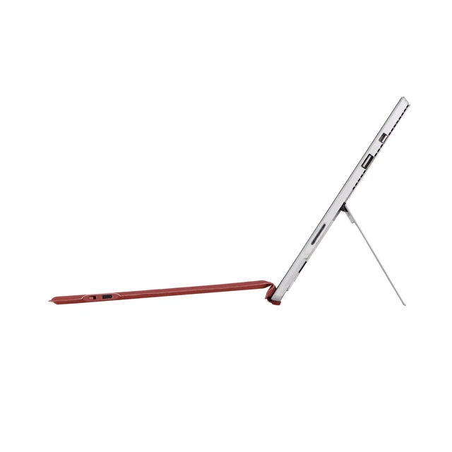 Alt view image 7 of 7 - =Type Cover for Microsoft Surface Pro 7+ / Pro 7/6 / 5/4 / 3, 12.3 inch, Ultra-Slim Bluetooth Keyboard with Multi-Touchpad (Red No Backlit)