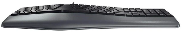Alt view image 2 of 6 - Ergo KC 4500 Keyboard - Cable Connectivity - USB Interface - 109 Key - English (US) - QWERTY Layout - Computer - Windows - Black