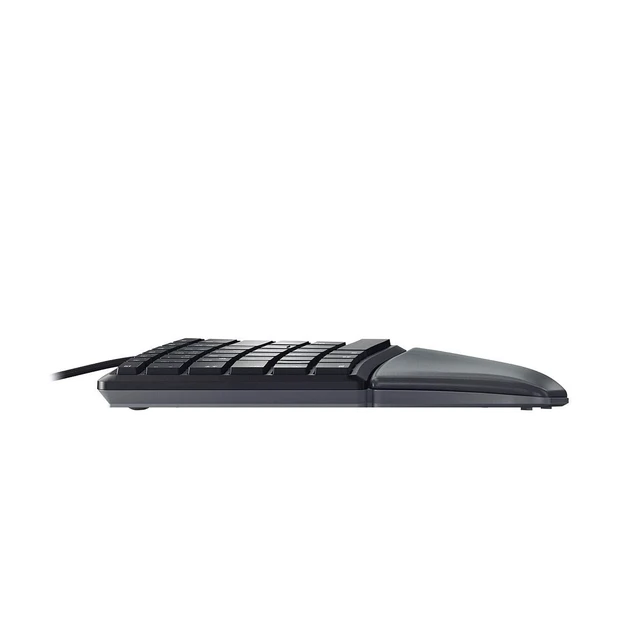 Alt view image 5 of 6 - Ergo KC 4500 Keyboard - Cable Connectivity - USB Interface - 109 Key - English (US) - QWERTY Layout - Computer - Windows - Black