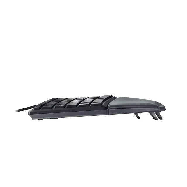 Alt view image 6 of 6 - Ergo KC 4500 Keyboard - Cable Connectivity - USB Interface - 109 Key - English (US) - QWERTY Layout - Computer - Windows - Black