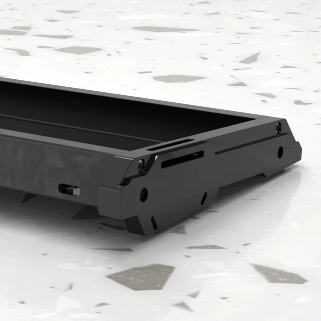 Alt view image 2 of 6 - KY60 Anodizing Aluminum Keyboard Case,60% Mechanical Gaming Keyboard,Full CNC Hall Effect Keyboard Compatible with Wooting60 Mad60 Win60 GH60 60HE (Black)