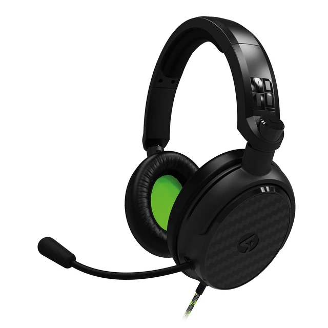 Alt view image 2 of 7 - C6-100 Gaming Headset Green, Multi-Format Compatible