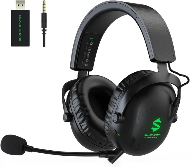 Main image of Wireless Gaming Headset with Microphone, Bluetooth Xbox Headphone - Fast Connection, No Delay - 2.4GHz USB Headphone with Over Ear Memory Foam for PC, PS5, PS4, Xbox