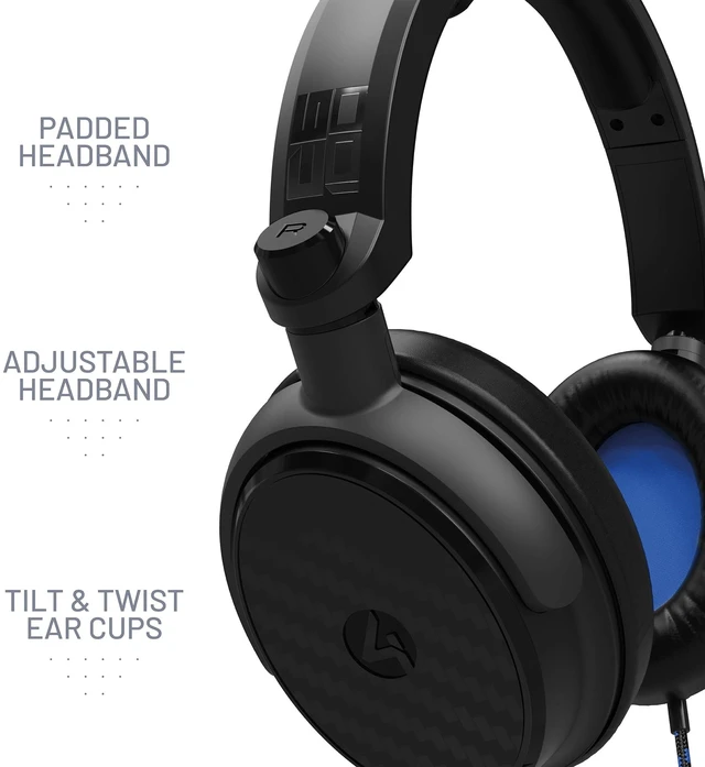 Alt view image 6 of 7 - C6-100 Gaming Headset Blue, Multi-Format Compatible