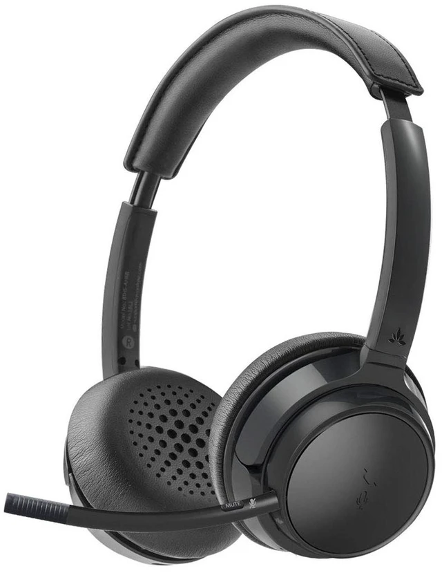 Main image of AH6B - Bluetooth Headset with Detachable Microphone | Lightweight on-ear headset for office or home with 22-hour battery, soft.