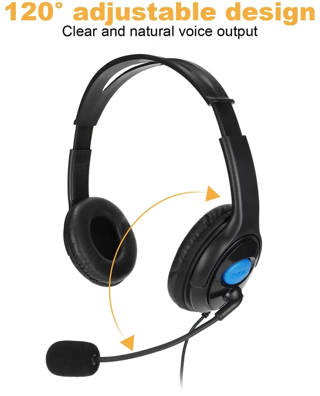 Alt view image 2 of 7 - Gaming Headset with No Cancelling Mic, Volume for PC, , One - & e