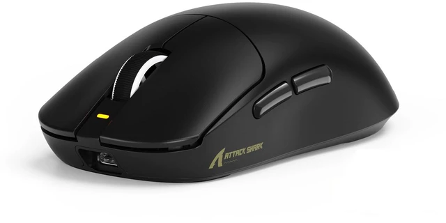 Main image of X8 SE Tri-Mode Wireless Gaming Mouse Ergonomic 59g Lightweight | PAW3311 Optical Sensor Adjustable 25000 DPI 2.4G/Bluetooth/USB-C Wired 500mAH Battery 5 Programmable Buttons for PC/Mac-Black