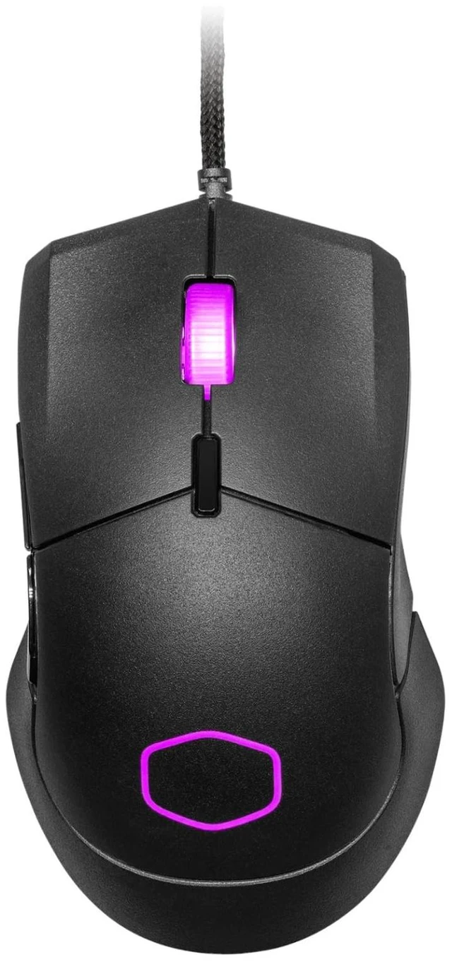 Main image of MM310 Wire Gaming Mouse Black, Adjustable 12,000 DPI, Palm|Claw Grip, PixArt Optical Sensor, Ultraweave Cable, PTFE Feet, RGB Lighting ((MM-310-KKOL1)