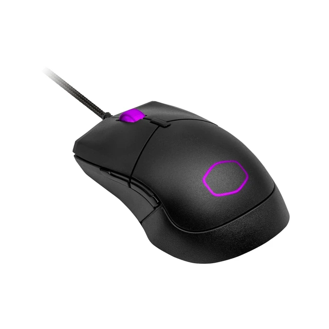Alt view image 2 of 5 - MM310 Wire Gaming Mouse Black, Adjustable 12,000 DPI, Palm|Claw Grip, PixArt Optical Sensor, Ultraweave Cable, PTFE Feet, RGB Lighting ((MM-310-KKOL1)