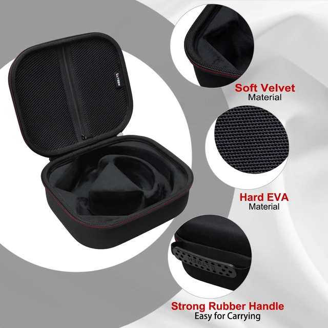 Alt view image 3 of 7 - Turtle Beach Stealth 500/600/700 Wireless Gaming Headset Black | Hard Carrying Travel Case for Turtle Beach Stealth 500 XB/600 Gen 3/700 Gen 3/600 Gen 2/700 Gen 2 Wireless Gaming Headset