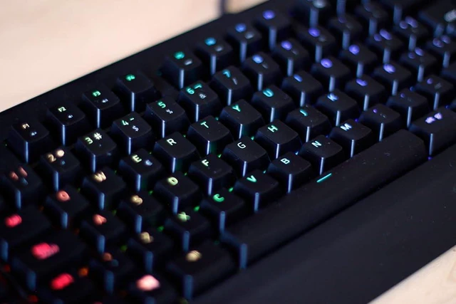 Alt view image 4 of 7 - BlackWidow V3 Tenkeyless Mechanical Gaming Keyboard: Razer Mechanical Switches - Chroma RGB Lighting - Compact Form Factor - Programmable Macro Functionality - USB Passthrough