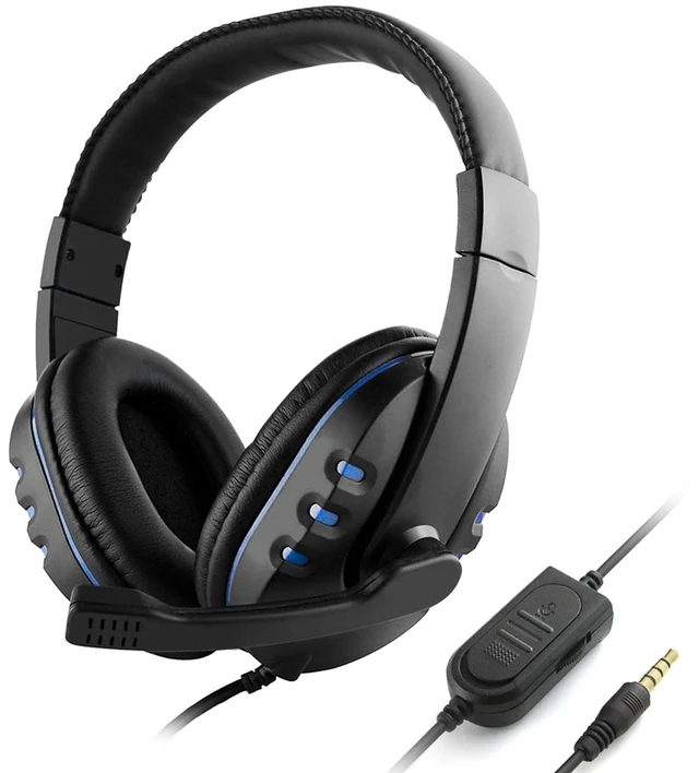 Main image of 3.5mm Wired Gaming Headphones Over Ear Game Headset Noise Canceling Earphone with Microphone Control for PC Lap Smart Phone