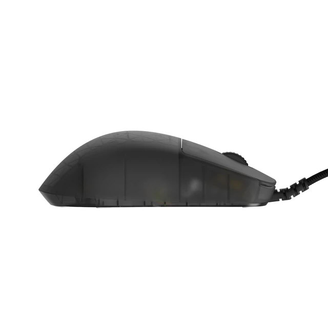 Alt view image 5 of 7 - GEAR OP1 RGB Gaming Mouse - Precision Sensor, Kailh GX Switches, White Frost, RGB Lighting, Dark Frost