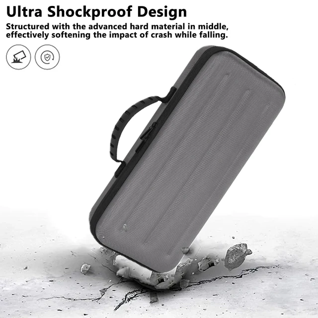 Alt view image 4 of 7 - 75% Keyboard Case, Hard Shell Travel Carrying Bag for Aula F75 | Fits Aula F75, ASUS ROG 75% & Similar Hard Shell, Soft Lining, Dustproof, Mesh Pocket for Accessories