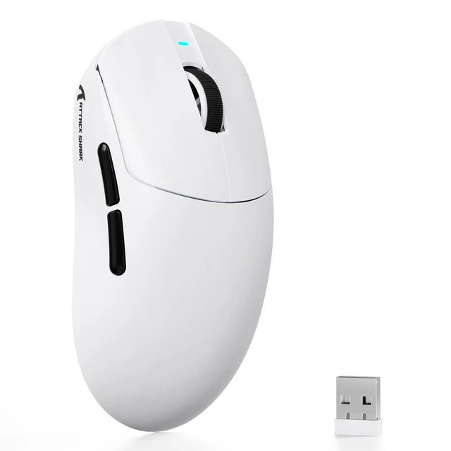 Main image of X8 SE 55g Superlight Wireless Gaming Mouse,BK52820 Tri-Mode BT/2.4G Wireless/Wired Mouse,25000DPI,500mAh Battery,Med to Large Hand Size,5 Programmable Buttons for Pc/Mac(White)