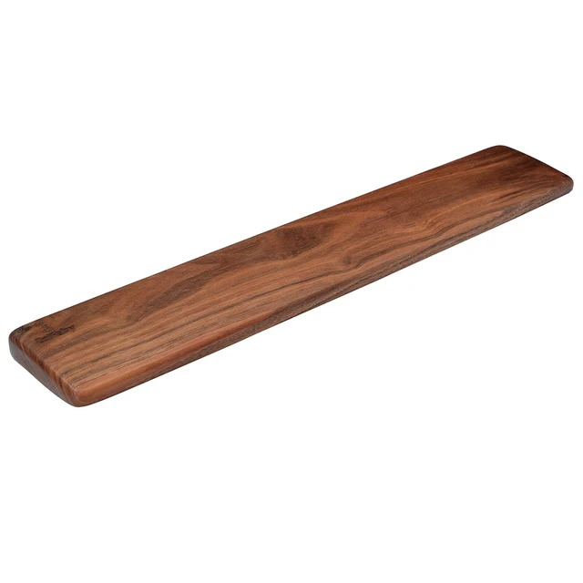 Alt view image 7 of 7 - Wooden Keyboard Wrist Rest, Keyboard Wooden Palm RestKeyboard Wrist Rest Pad, Walnut Wrist Rest, Solid Wood Mouse Pad Wrist Guard, Wrist Rest Pad, Wrist Pad for Keyboard, (Black Walnut, 17.3in)