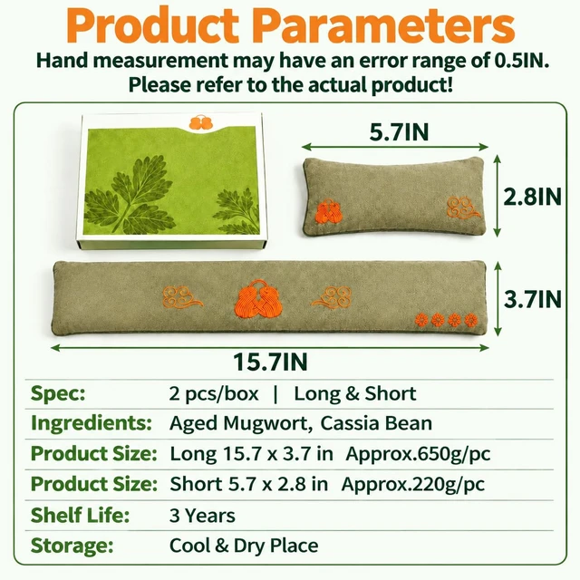Alt view image 6 of 7 - Keyboard and Mouse Wrist Rest Set,Embroidered Design,Natural Herb Scent | Pure Natural Filling,Comfortable Cushioning, Ergonomic Design, Washable, Highly adjustable, Sweat-Absorbent Material