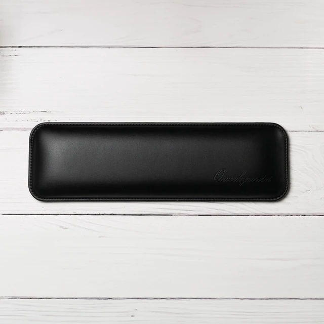 Alt view image 2 of 3 - QWERKYTOYS Qwerkywriter Official PU Leather Wrist Rest 13x4 inches Doesn't Include Keyboard