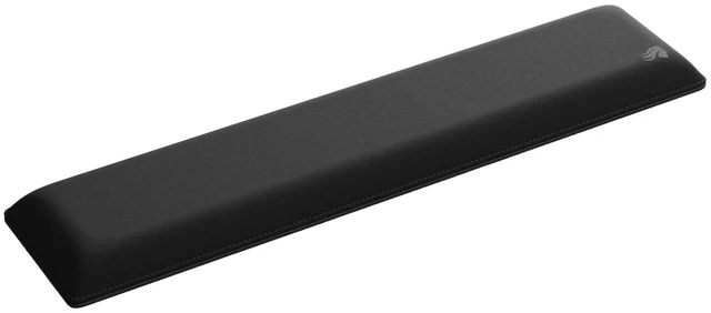 Main image of Glorious Gaming Padded Keyboard Wrist Rest (Full Size, 25mm Thick) - Anti-Fray Stitched Edges, Smooth Cloth Surface, Anti-Slip Rubber Base, Medium Firmness, 440 x 100 x 25mm - Black