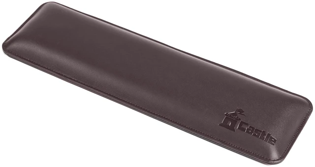 Main image of Bailey by Castle Leather Keyboard Wrist Rest (Woodland, Tenkeyless)
