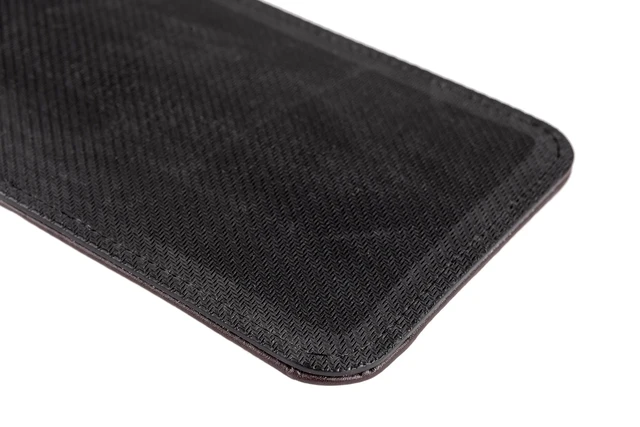 Alt view image 5 of 7 - Bailey by Castle Leather Keyboard Wrist Rest (Woodland, Tenkeyless)