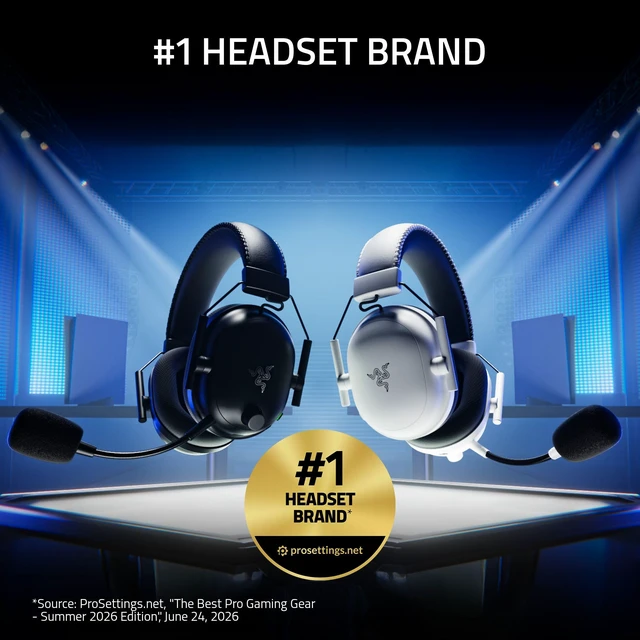 Alt view image 2 of 7 - Razer BlackShark V2 Pro Wireless PlayStation Gaming Headset, Black | 50mm Drivers, Super Wideband Mic, Noise Isolating Earcups, For PS5, Switch 2, PC, Mac, Bluetooth, USB, 70hr Battery