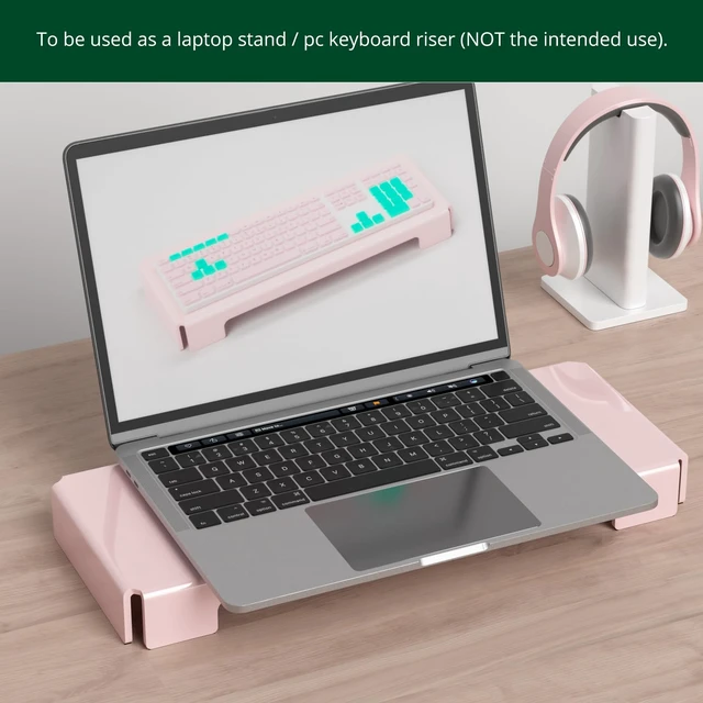 Alt view image 7 of 7 - BOSSCASA Acrylic Computer Keyboard Cover, Mechanical Keyboard Dust Cover PC Keyboard Cat Protector, Cat Keyboard Protector (1 Pack, Lightpink)
