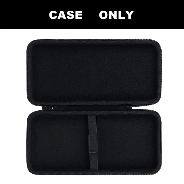 Alt view image 3 of 7 - co2CREA Hard Travel Case for Razer Huntsman Mini Gaming Keyboard, Black | Portable Storage, Space For Keyboard And Accessories, Organized Interior, Secure Zipper