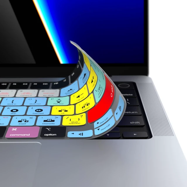 Alt view image 5 of 5 - Adobe Premiere Keyboard Covers for MacBook Pro 14" & 16" MacBook Pro 2021+ with M Series Chips. (Will not fit Other MacBook Models)