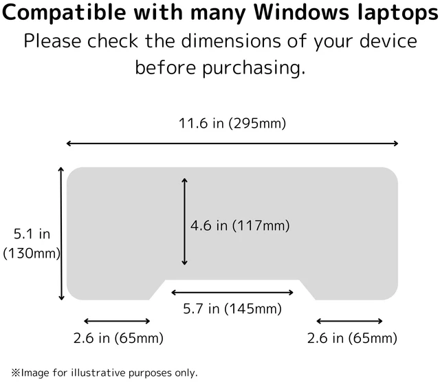 Alt view image 7 of 7 - Keyboard Cover: Place Your Mechanical Keyboard on Top of Laptop - Ventilated, Durable Acrylic, Universal Fit for MacBook & All Laptops (Black)
