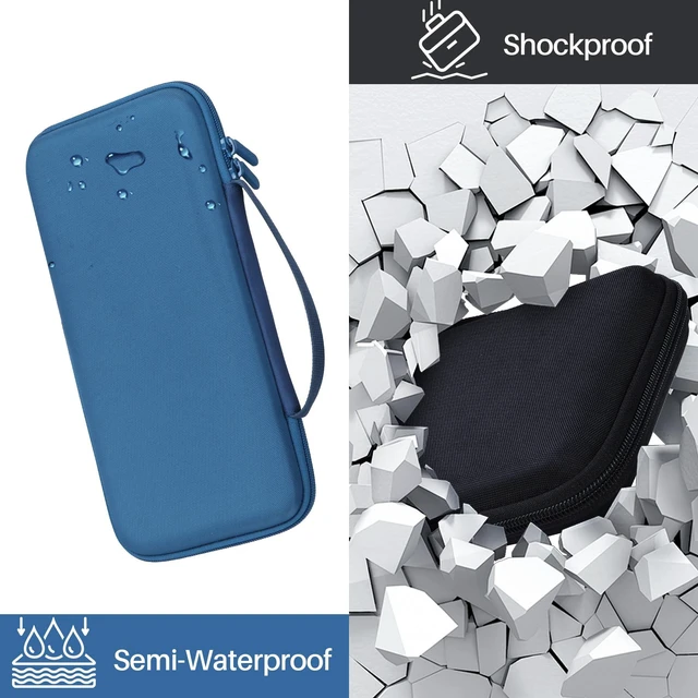 Alt view image 7 of 7 - Lebakort Hard Case Compatible with Logitech Pebble Keys 2 K380s K380 Keyboard (Classic Blue Case)
