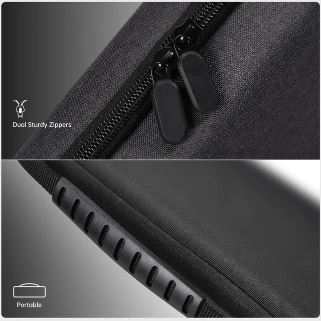 Alt view image 5 of 6 - Magic Keyboard Sleeve Case Cover, Hard Storage Case Bag Compatible with Apple iMac 24 inch M4 M3 Magic Keyboard w/Out Touch ID A2449 A2450 A1644 & Magic Mouse Combo