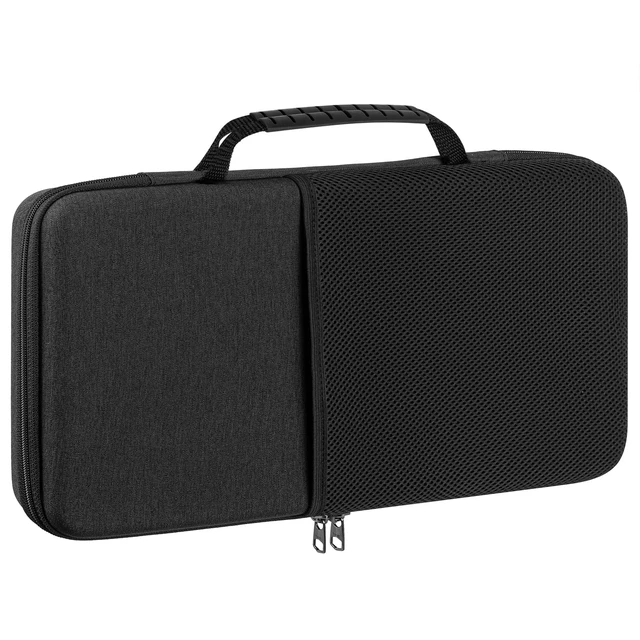 Alt view image 4 of 6 - Geekria Hard Shell Travel Carrying Keyboard Case, Compatible with Logitech Wave Keys MK670 Combo/Wave Keys Wireless Ergonomic Keyboard (Dark Grey)