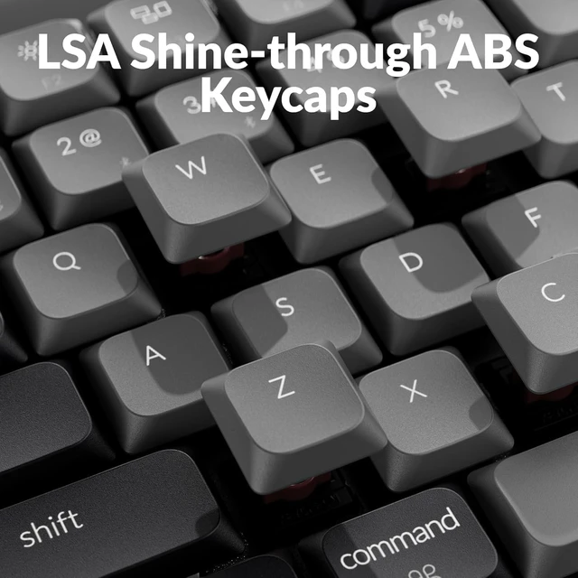 Alt view image 7 of 7 - Keychron K3 QMK Ultra-Slim Wireless Mechanical Keyboard Version 3, 75% Layout Hot Swappable Banana Switch, RGB Backlight Rechargeable Wired Bluetooth Professional Office Keyboard for Mac/Windows