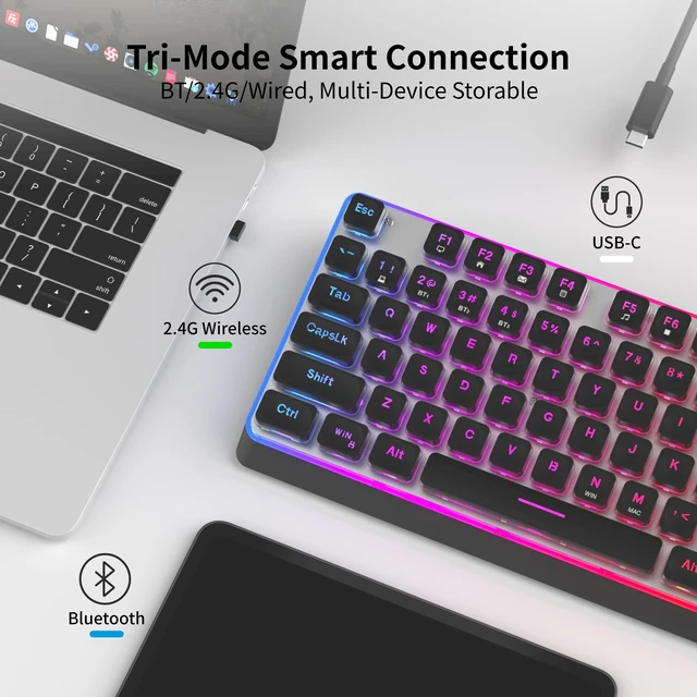 Alt view image 16 of 20 - PicoGo Pro AH22 100W USB C Charger Fast Charging with Smart Display | 3 Port GaN Charger, Intelligent Charging, AVS Charger for MacBook, iPhone Duo, iPhone 18 Series, Dark Cherry (Cable Included)