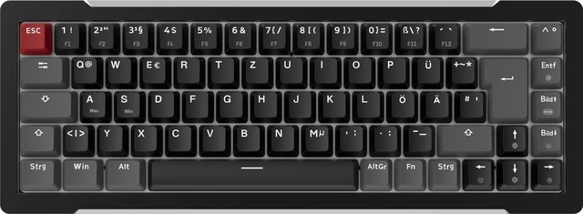 Alt view image 3 of 6 - Raijintek MGA-68 Black, 65% TKL Magnetic Switch Gaming Keyboard, Wired, 69 Keys, Hot-Swappable, CNC Aluminum Frame, Customizable ARGB Lighting, USB-C, Compatible with Windows & Mac (0R40B00275)