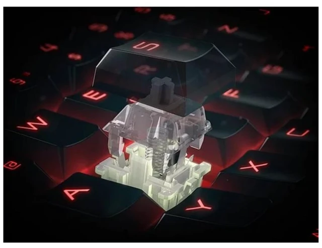 Alt view image 2 of 3 - CHERRY XTRFY MX 2.0S, Wired Mechanical Gaming Keyboard with RGB-Lighting, Designed in Germany, Full Key Rollover, Anti Ghosting, MX2A RED Switches, Black