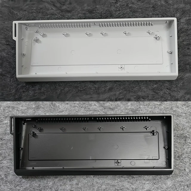 Alt view image 4 of 6 - ZMX H60 Aluminum Keyboard Case,60% Customized Mechanical Gaming Keyboard Housing Compatible with Woot60HE/MADLIONS MAD 60 HE 61Keys Compact Barebones Keyboards DIY (Pink)