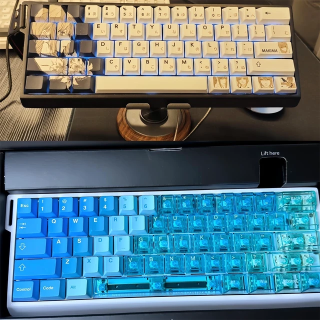 Alt view image 6 of 6 - ZMX H60 Aluminum Keyboard Case,60% Customized Mechanical Gaming Keyboard Housing Compatible with Woot60HE/MADLIONS MAD 60 HE 61Keys Compact Barebones Keyboards DIY (Pink)