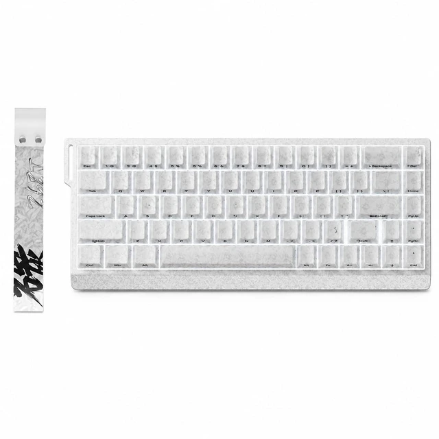 Main image of Keysla WIN68 Wired Hall Effect Gaming Keyboard, 8000Hz Rapid Trigger, White | Rapid Trigger Wired Magnetic Switch Hot-Swappable, 8000HZ Polling, RGB PBT Keycaps, Web Driver for PC Mac Esport Gamer