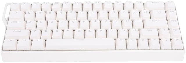 Main image of Glaeptio Mechanical Gaming Keyboard, Wired Wireless 60% RGB Backlit Keyboard with Hall Effect Magnetic Switches and 18 Lighting Modes, for Computer PC Laptop (White)
