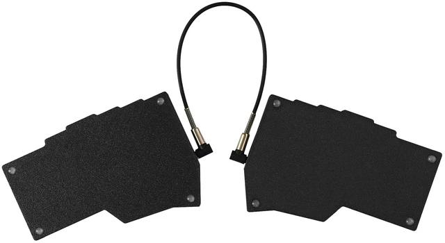 Alt view image 5 of 7 - YMDK Split Keyboard Corne V4.1 46 Keys Ergonomic Hotswappable 40% Layout 3D PLA RGB QMK Vial All Key Programmable Mini Independent Gaming Keyboard Kit