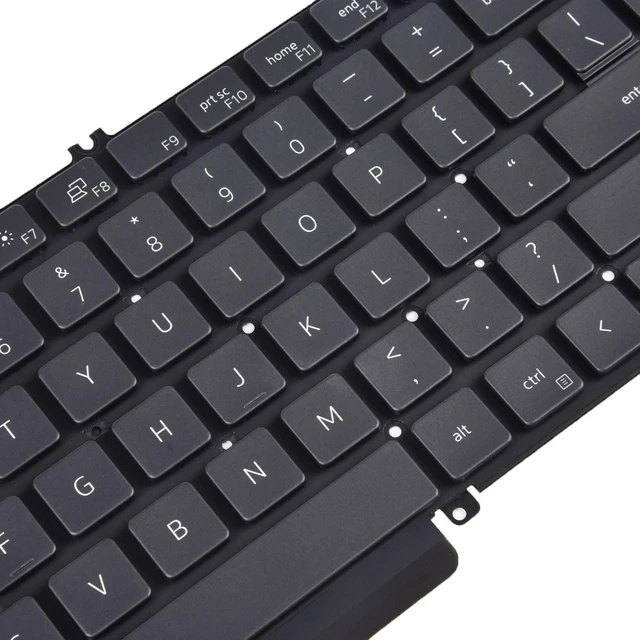 Alt view image 2 of 5 - Replacement Keyboard for Dell Latitude 5520 5530 5540 5521 5531 3540, Precision 3560 3570 3580 3561 3571 3581 7670 7680 7770 7780 Laptop with Backlit US Layout P/N: N7N16 0N7N16