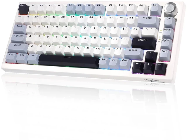 Main image of Itigoitie 75% Wireless Gaming Mechanical Keyboard,TriMode 2.4G/USBC/BT5.3,4000mAh Hot Swappable Custom Keyboard,Linear Switch,Gasket Mounted,RGB Backlit,PBT Keycaps,CNC Knob for Mac/Win/Android/iOS