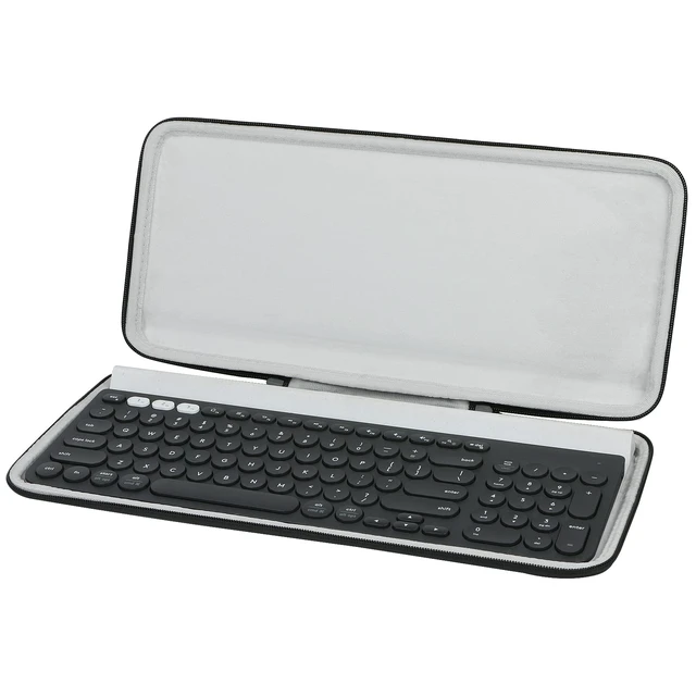 Alt view image 2 of 7 - Khanka Hard Travel Case Replacement for Logitech K780 Multi-Device Wireless Keyboard