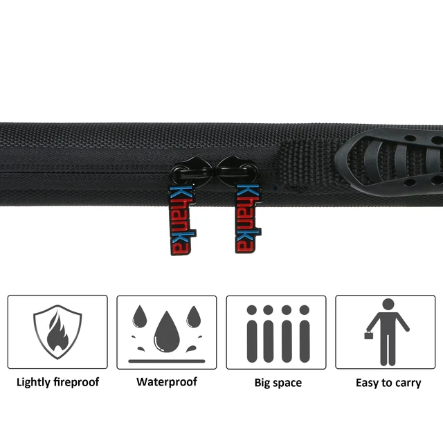 Alt view image 7 of 7 - Khanka Hard Travel Case Replacement for Logitech K780 Multi-Device Wireless Keyboard