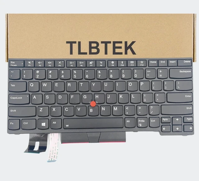 Main image of TLBTEK Backlight Keyboard Replacement Compatible with Lenovo IBM ThinkPad P43S E480 E490 E495 L380 L390 L480 L490 T480S T490 T495 S2 3rd TP00091A,ThinkPad T14 Gen 1 Gen 2, P14S Gen 1 Gen 2 Laptop